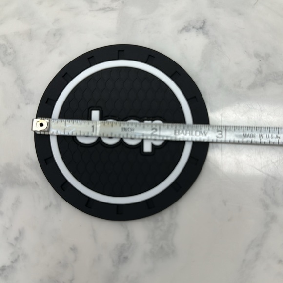 🆕 JEEP Car Cup Holder Coasters - Picture 5 of 6